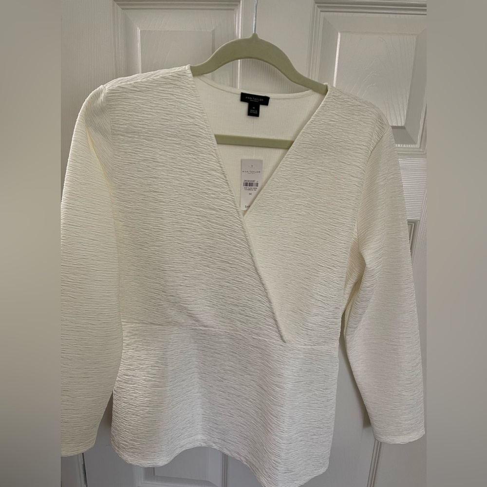 Long sleeve loft blouse
